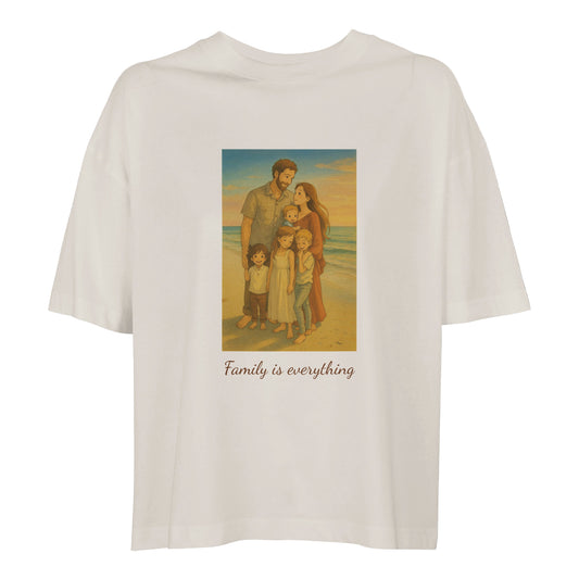 Custom Family Portrait T-shirt
