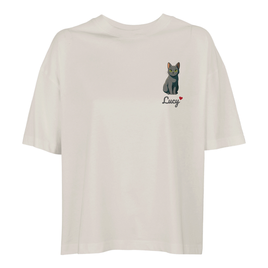 Custom Cat Portrait Tee