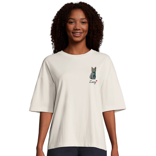 Custom Cat Portrait Tee