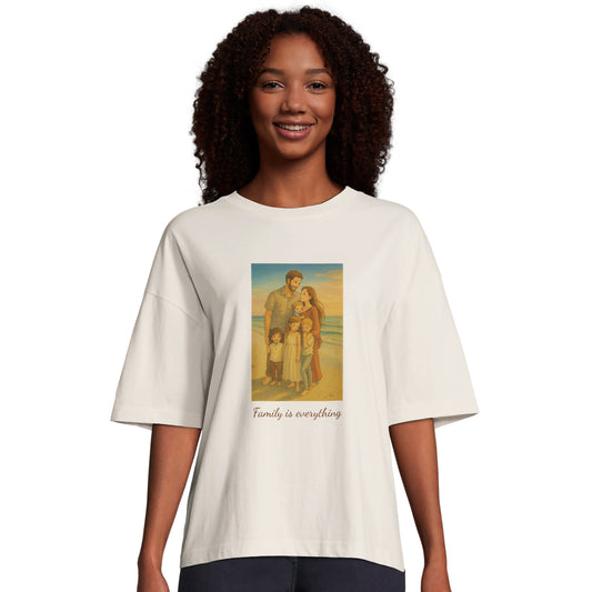 Custom Family Portrait T-shirt
